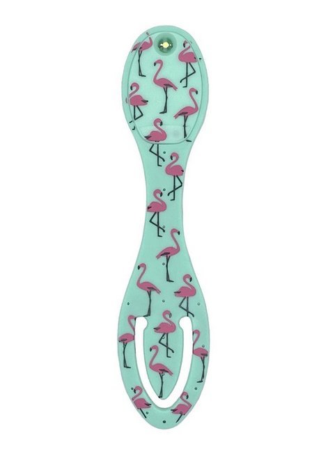 Flexilight Leselicht (Flamingo) - 2 in 1 Leselampe & Lesezeichen - Geschenk für Leser, Buchliebhaber - Deutsche Ausgabe main product photo