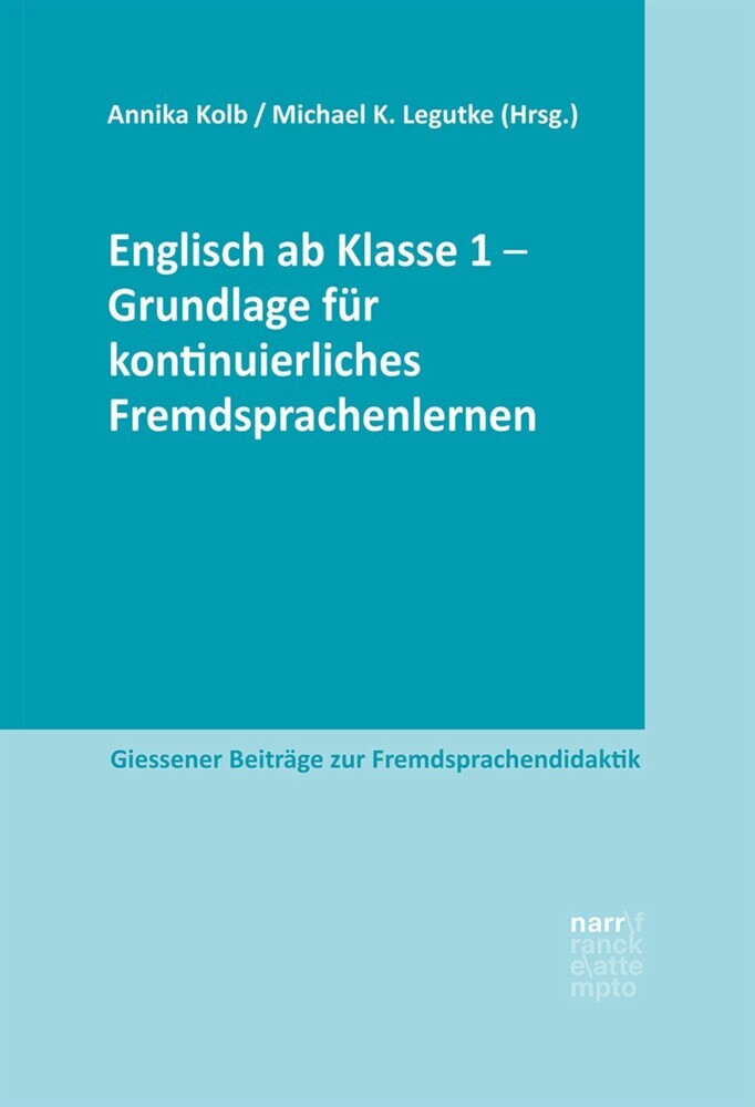 Englisch ab Klasse 1 - Grundlage für kontinuierliches Fremdsprachenlernen main product photo
