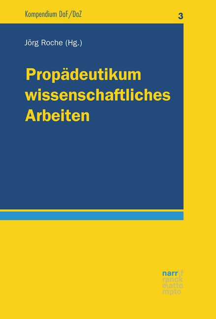 Propädeutikum wissenschaftliches Arbeiten main product photo