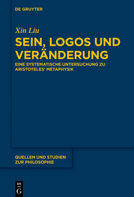 Sein, Logos und Veränderung main product photo