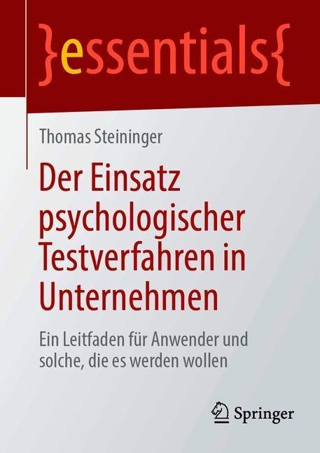 Der Einsatz psychologischer Testverfahren in Unternehmen main product photo
