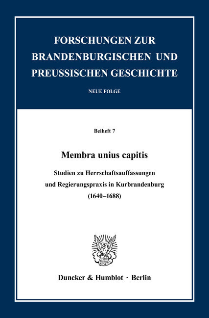 Membra unius capitis. main product photo