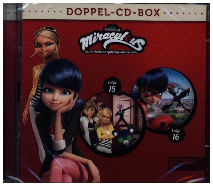 Miraculous-Hörspiel-Doppel-Box, 2 Audio-CD main product photo
