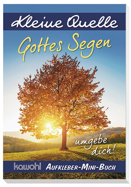 Kleine Quelle - Gottes Segen umgebe dich!, Aufkleber-Mini-Buch main product photo