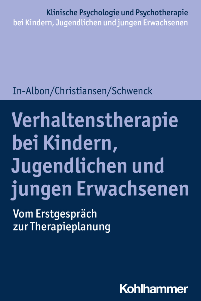 Verhaltenstherapie bei Kindern, Jugendlichen und jungen Erwachsenen main product photo