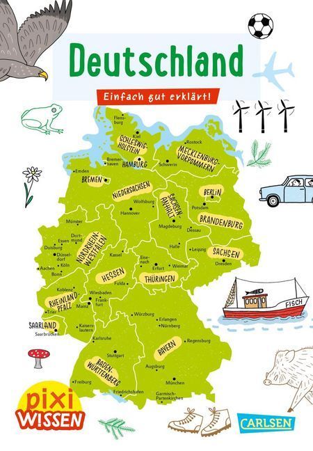 Pixi Wissen 109: Deutschland main product photo