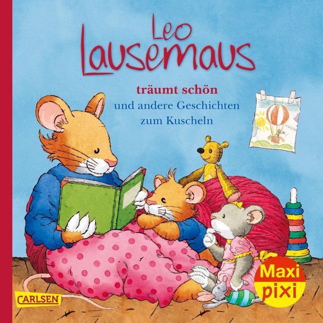Maxi Pixi 321: Leo Lausemaus träumt schön main product photo