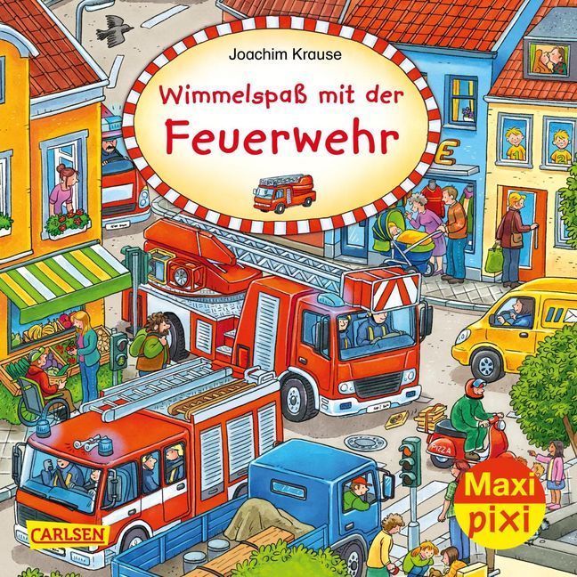 Maxi Pixi 319: Wimmelspaß mit der Feuerwehr main product photo