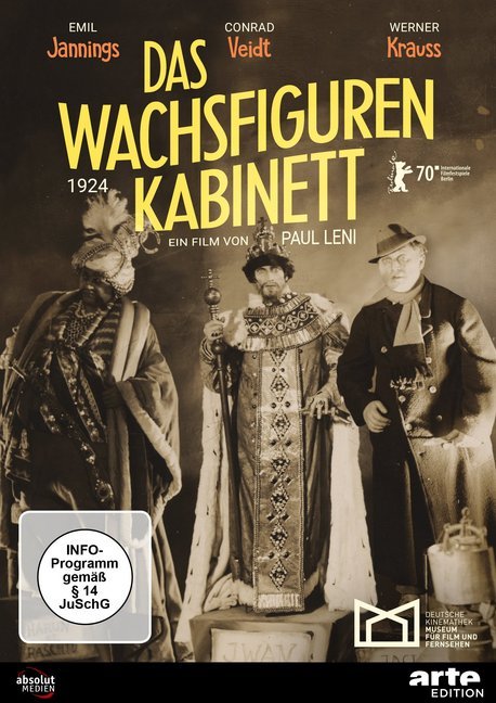 Das Wachsfigurenkabinett (1924), 1 DVD-Video main product photo