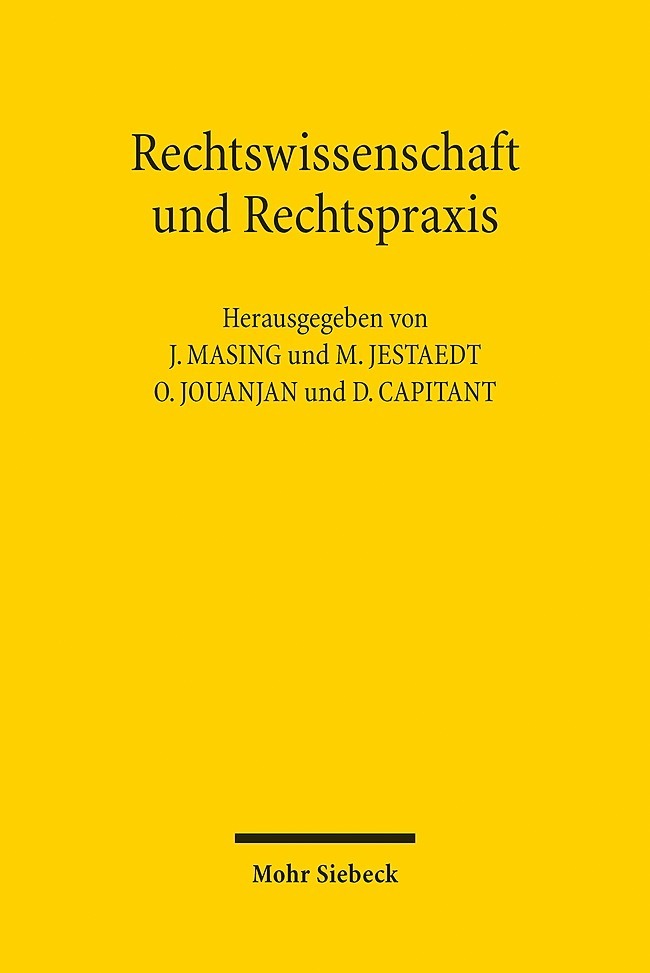 Rechtswissenschaft und Rechtspraxis main product photo
