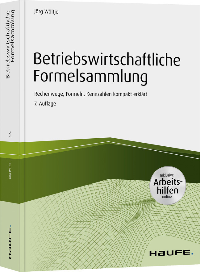 Betriebswirtschaftliche Formelsammlung mit Arbeitshilfen online main product photo