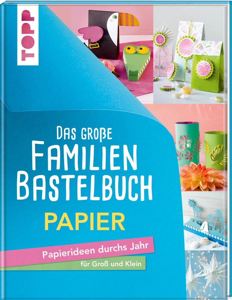Das große Familienbastelbuch Papier main product photo