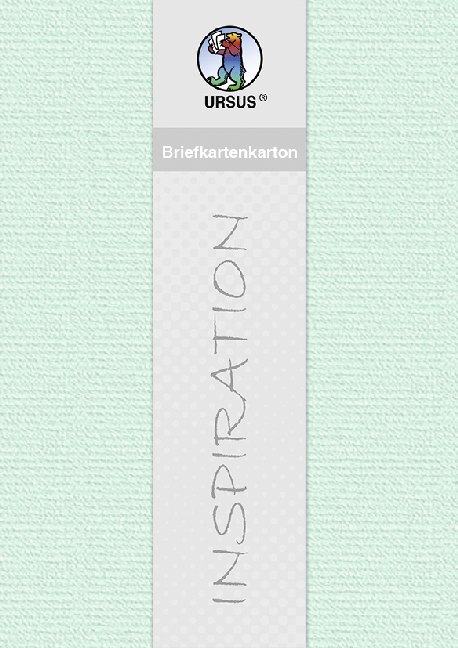 URSUS 5 Blatt Briefkartenkarton, mint main product photo