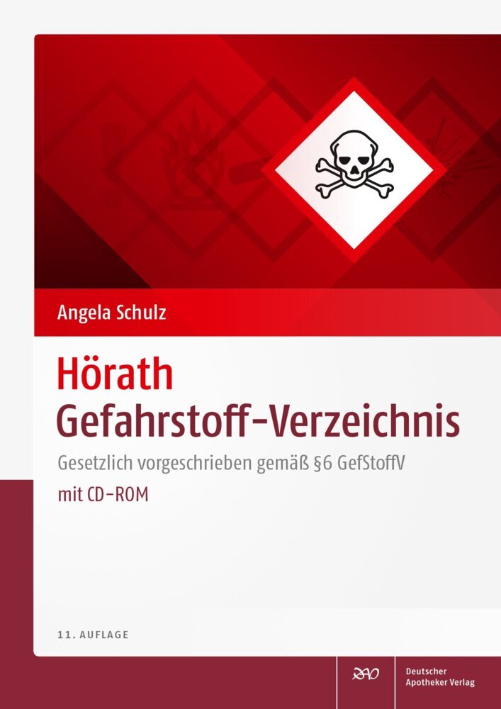 Hörath Gefahrstoff-Verzeichnis, m. CD-ROM main product photo