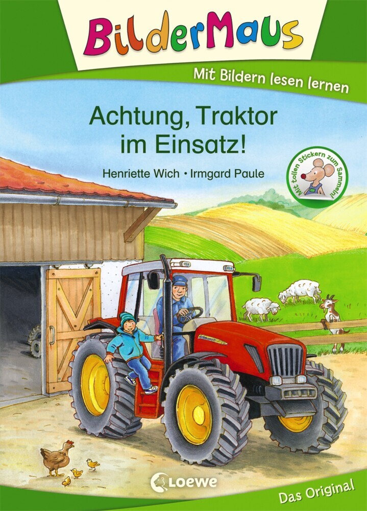 Bildermaus - Achtung, Traktor im Einsatz! main product photo