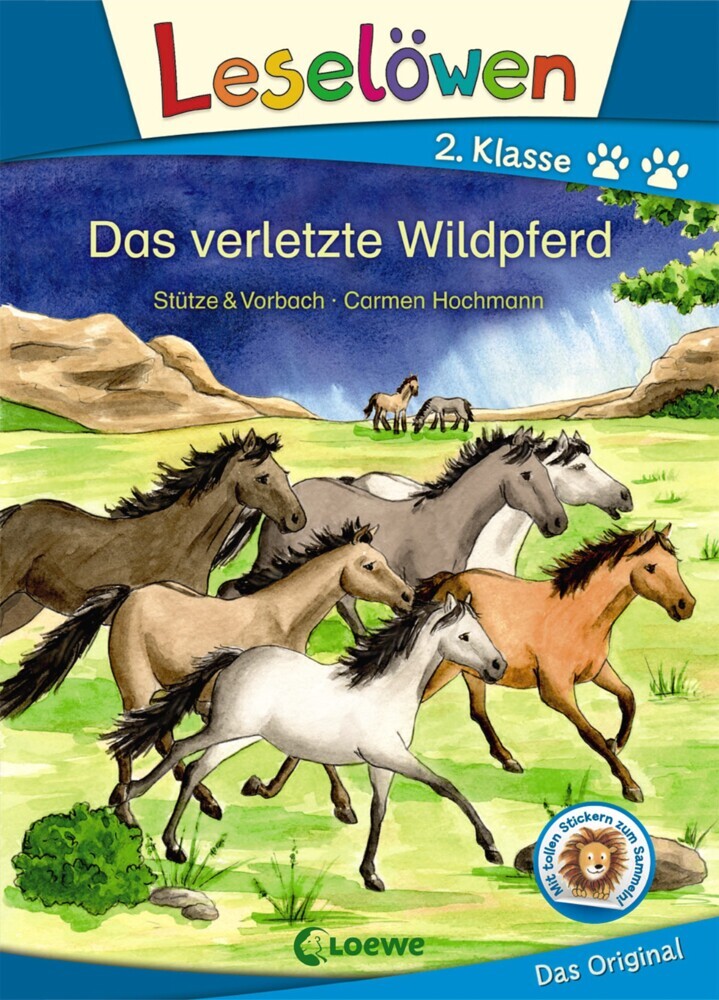 Leselöwen 2. Klasse - Das verletzte Wildpferd main product photo