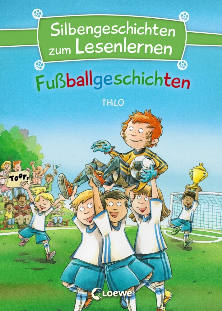 Silbengeschichten zum Lesenlernen - Fußballgeschichten main product photo
