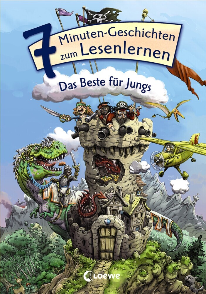 Leselöwen - Das Original - 7-Minuten-Geschichten zum Lesenlernen - Das Beste für Jungs main product photo