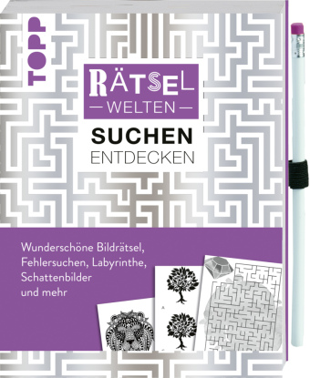Rätselwelten - Suchen Entdecken: Wunderschöne Bildrätsel, Fehlersuchen, Labyrinthe, Schattenbilder und mehr