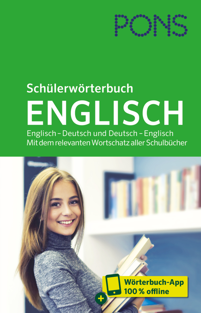PONS Schülerwörterbuch Englisch, m. Buch, m. Online-Zugang main product photo