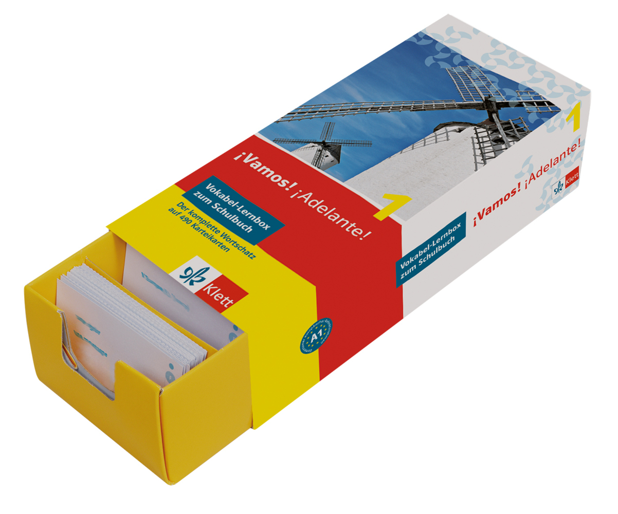¡Vamos! ¡Adelante! 1 Vokabel-Lernbox zum Schulbuch main product photo