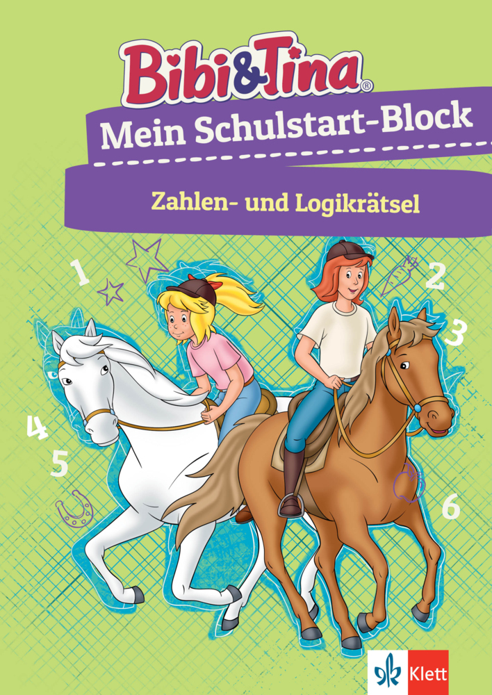 Bibi & Tina: Mein Schulstart-Block Zahlen- und Logikrätsel main product photo