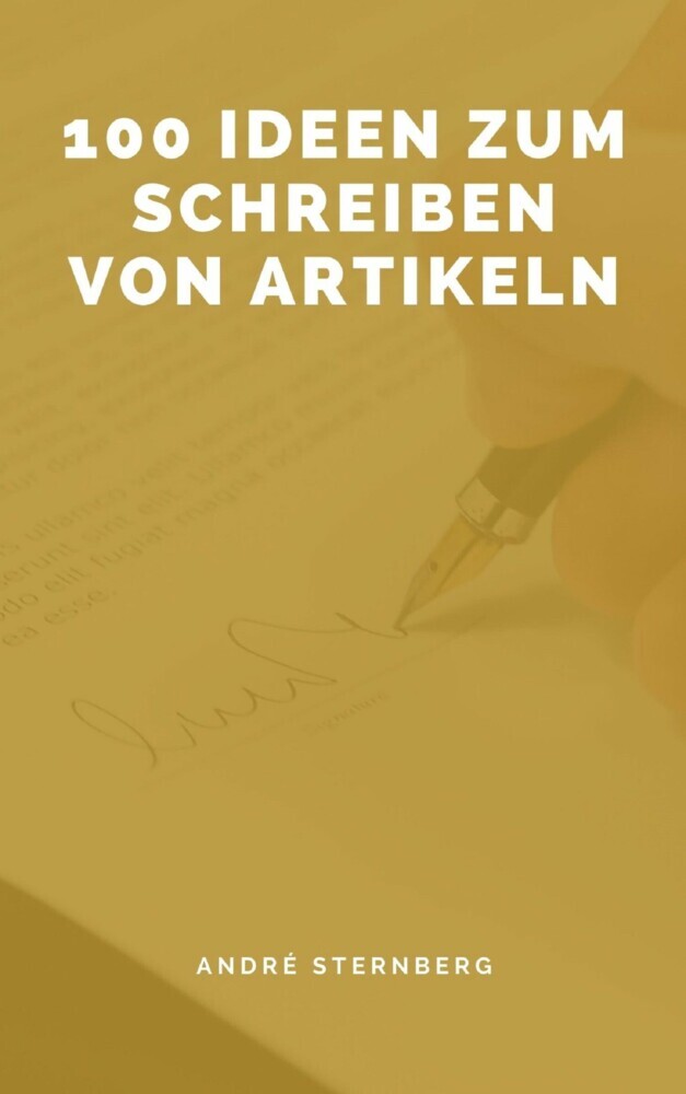 100 Ideen zum Schreiben von Artikeln main product photo
