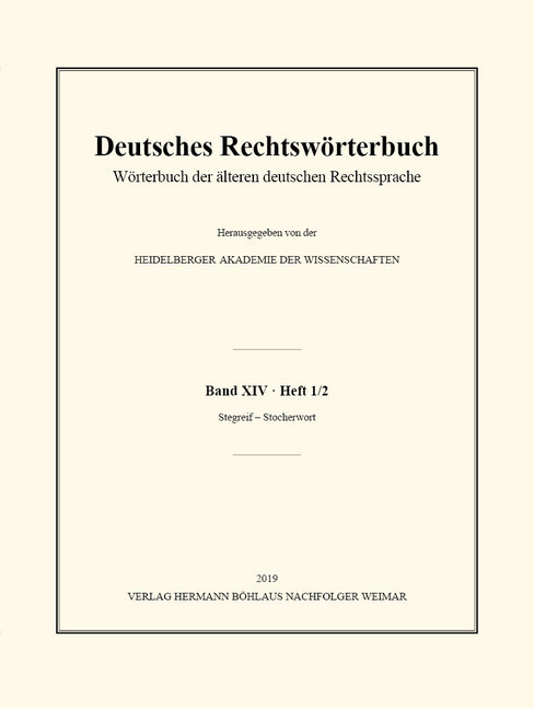 Deutsches Rechtswörterbuch main product photo