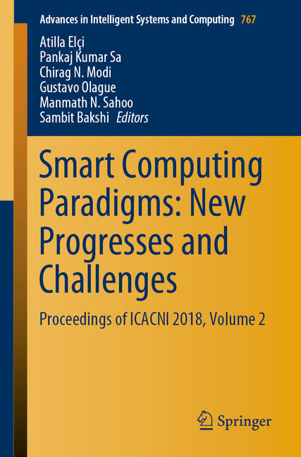 Smart Computing Paradigms: New Progresses and Challenges main product photo