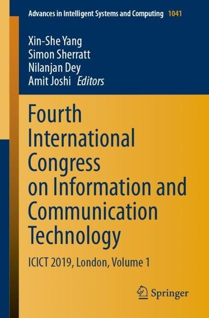 Fourth International Congress on Information and Communication Technology main product photo