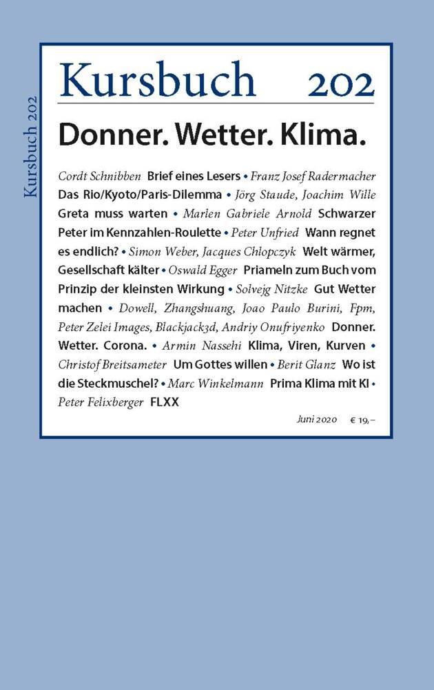 Donner. Wetter. Klima. main product photo