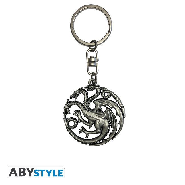 ABYstyle - Game of Thrones - Targaryen 3D-Schlüsselanhänger main product photo