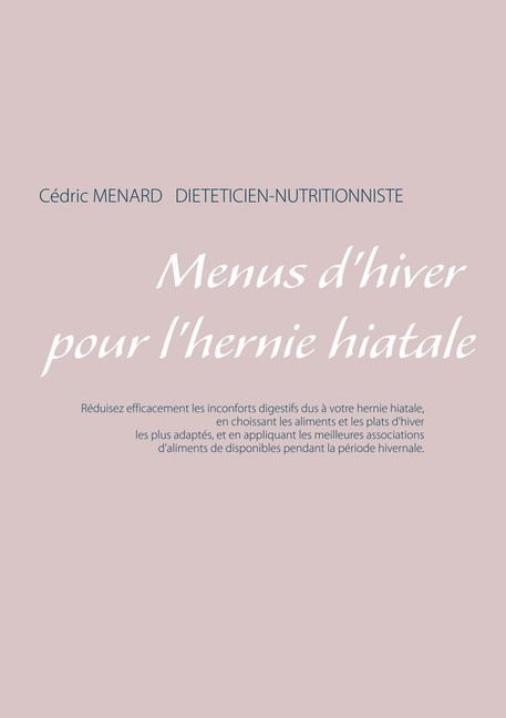 Menus d'hiver pour l'hernie hiatale main product photo