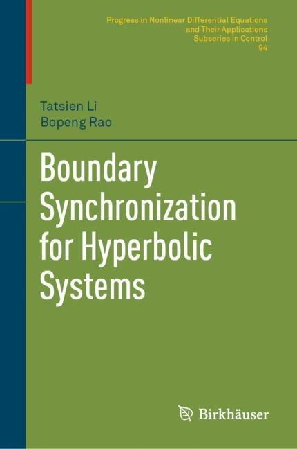 Boundary Synchronization for Hyperbolic Systems main product photo