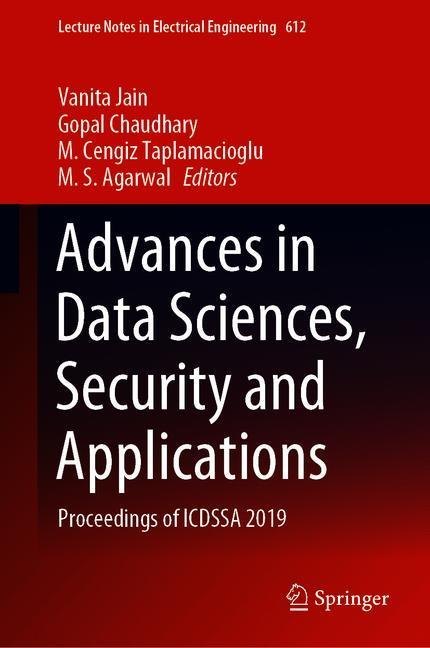 Advances in Data Sciences, Security and Applications main product photo