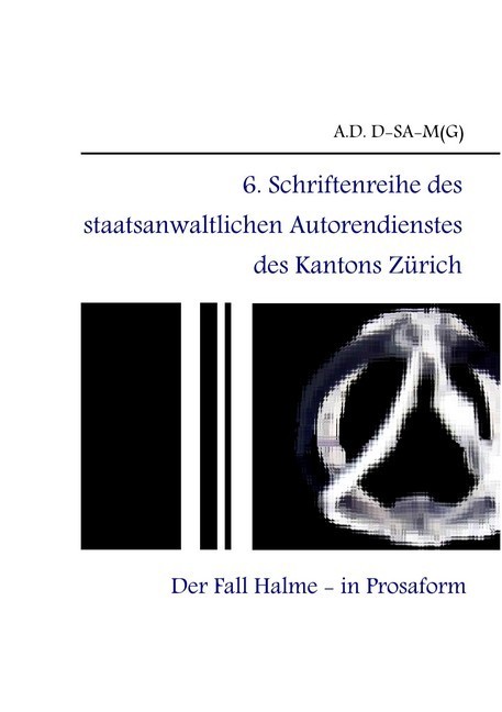 6. Schriftenreihe des staatsanwaltlichen Autorendienstes des Kantons Zürich main product photo