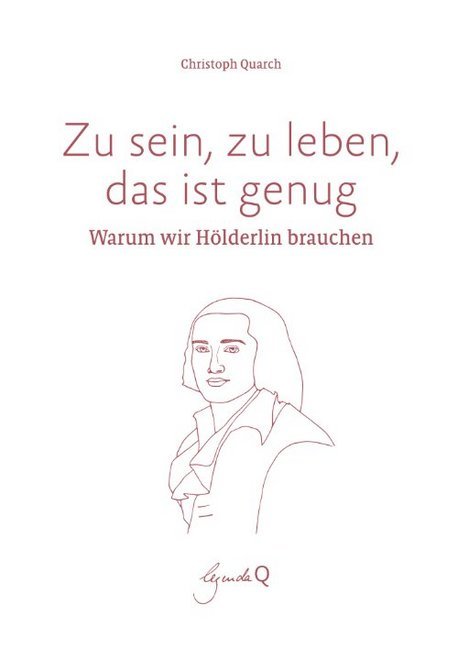Zu sein, zu leben, das ist genug main product photo