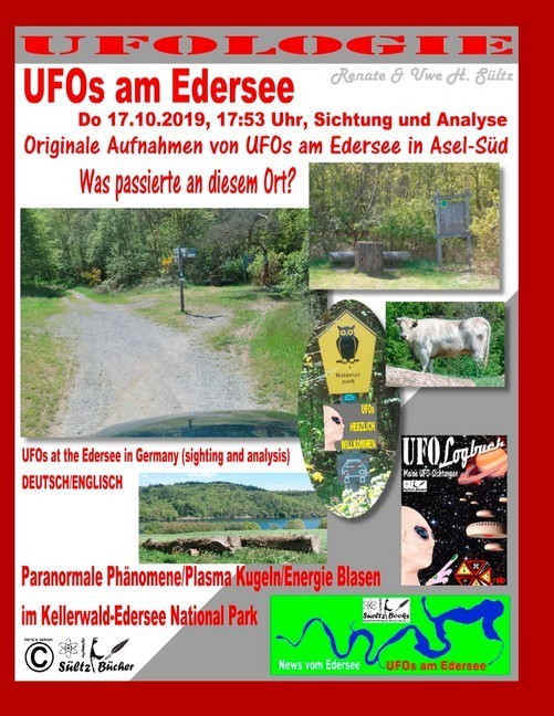 UFOs am Edersee, Do 17.10.2019, 17:50 Uhr, Sichtung und Analyse - Paranormale Phänomene/Plasma Kugeln/Energie Blasen im Kellerwald-Edersee National Park main product photo