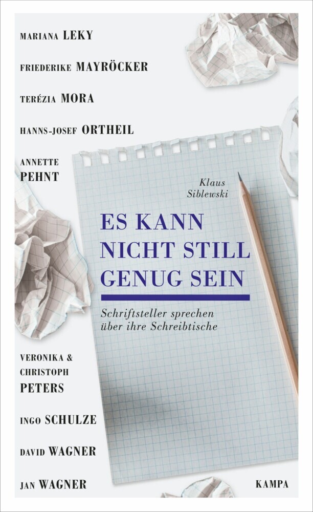 Es kann nicht still genug sein main product photo