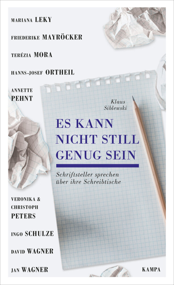 Es kann nicht still genug sein main product photo