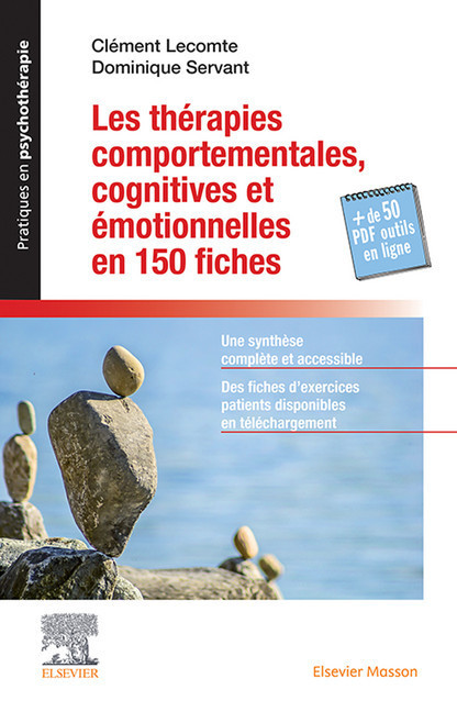 Les thérapies comportementales cognitives et émotionnelles en 150 fiches main product photo