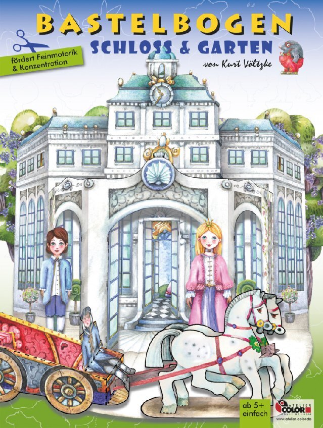 Schloss & Garten Bastelbogen main product photo