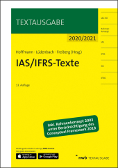 IAS/IFRS-Texte 2020/2021, m. 1 Buch, m. 1 Beilage
