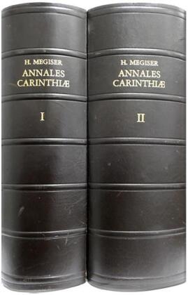 Annales Carinthiae, 2 Teile.Bd.1+2