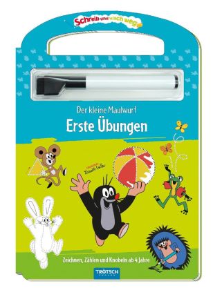 Der kleine Maulwurf - Erste Übungen, m. Stift