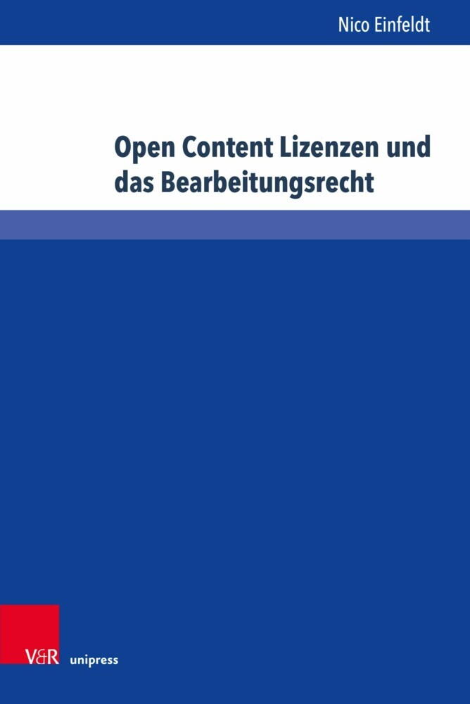 Open Content Lizenzen und das Bearbeitungsrecht main product photo