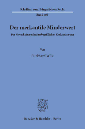 Der merkantile Minderwert.