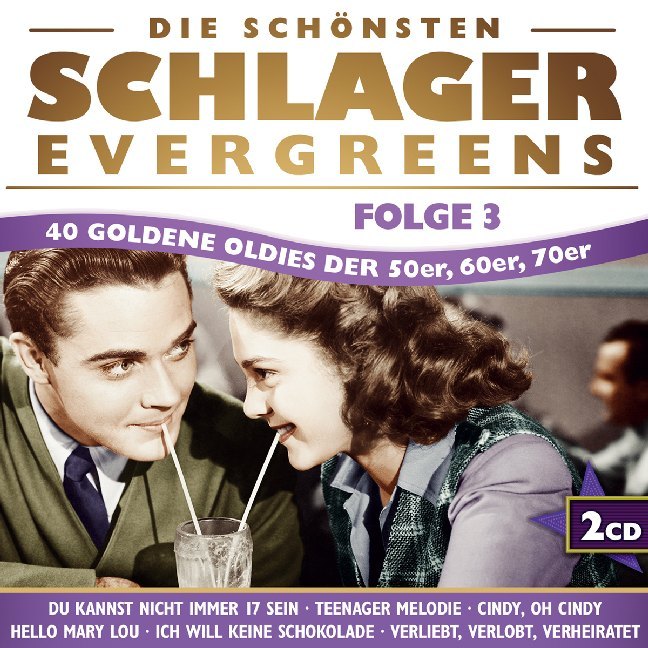 Die schönsten Schlager-Evergreens. Folge.3, 2 Audio-CDs main product photo