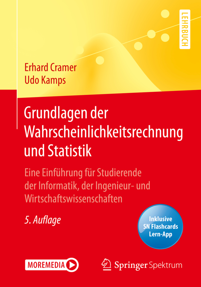 Grundlagen der Wahrscheinlichkeitsrechnung und Statistik, m. 1 Buch, m. 1 E-Book main product photo