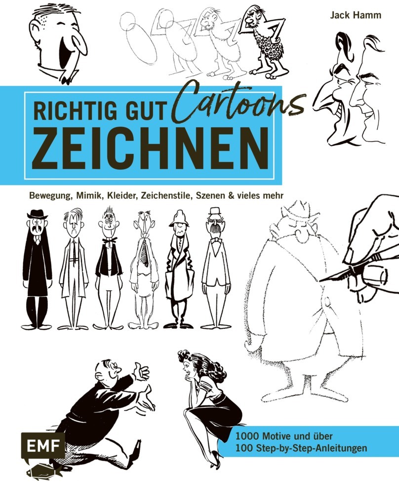 Richtig gut zeichnen - Cartoons main product photo